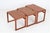 Danish Modern Minimalist Model #253 Nesting Tables in Teak, 1960s, Set of 3 For Sale - Image 4 of 10