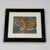 Black Vintage Original Tiger Painting on Fabric Wildlife Textile For Sale - Image 8 of 9
