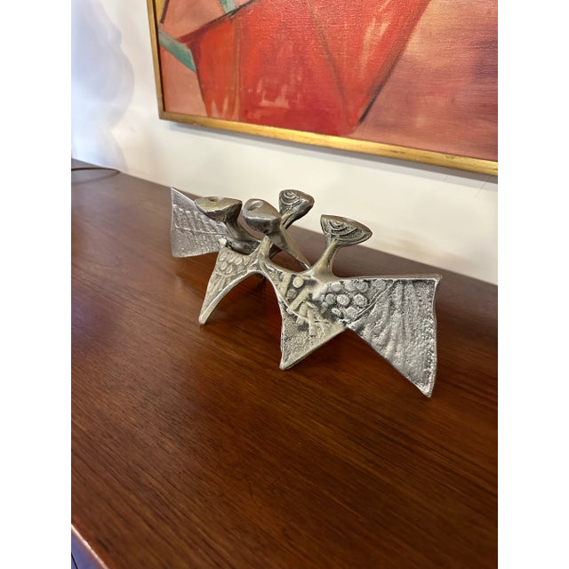 Mid 20th Century Don Drumm Candle Holder For Sale - Image 5 of 7