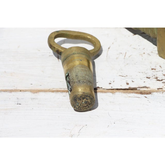19th Century Antique French Wine Brass Barrel Tap For Sale - Image 11 of 13
