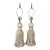 Mid-20th Century Regency Cast Plaster Tassel Table Lamps For Sale