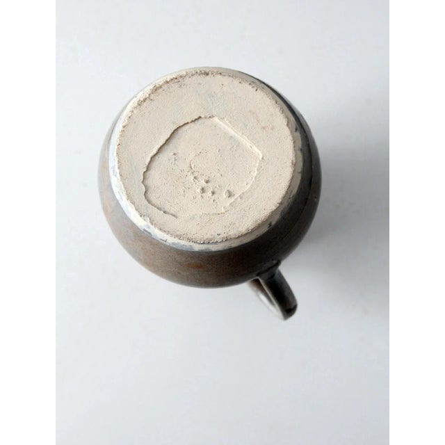Vintage Studio Pottery Pitcher For Sale - Image 12 of 13
