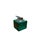 Italian malachite smoking set from Northern Italy, comprising a lighter, cigarette case, and ashtray. The richness of the...