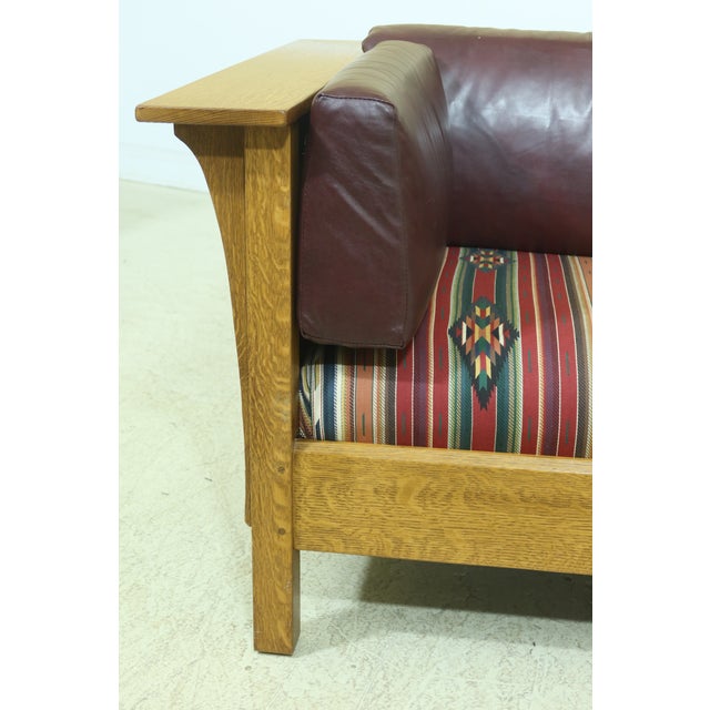 Stickley Mission Oak Arts & Crafts Sofa Chairish