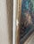 Cream Mid-Century Mediterranean Impressionist Framed Landscape Painting Signed Rino For Sale - Image 8 of 12
