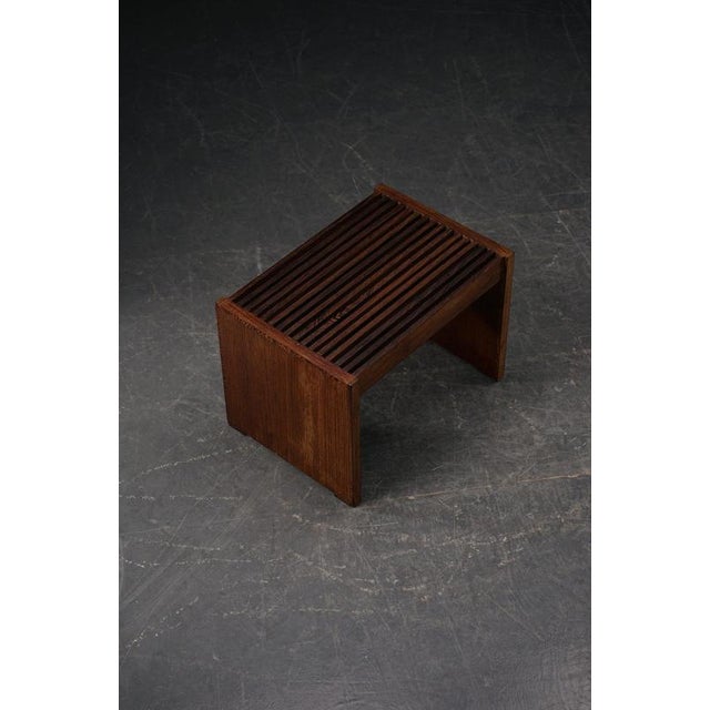 Wood Vintage Side Table, 1960s For Sale - Image 7 of 13