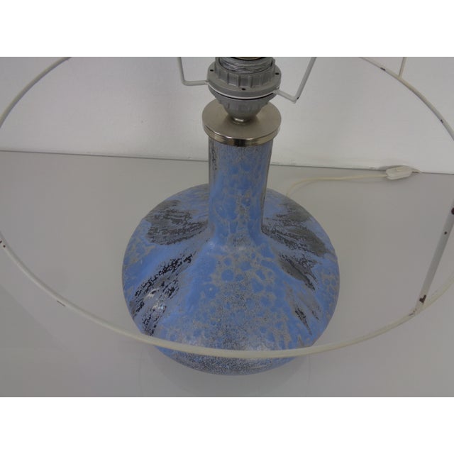 Studio Ceramic UFO Table Lamp from Otto Keramik, Germany, 1970s For Sale - Image 10 of 16