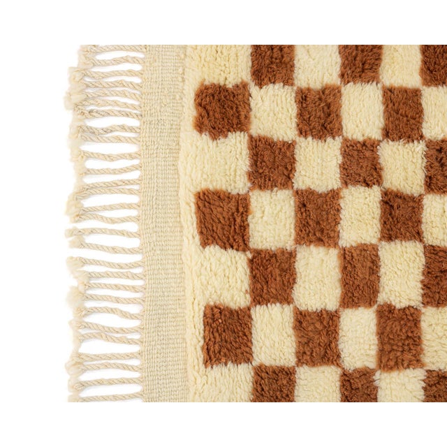 Hand-Knotted Wool Premium Rug by Azele Studio For Sale - Image 9 of 11