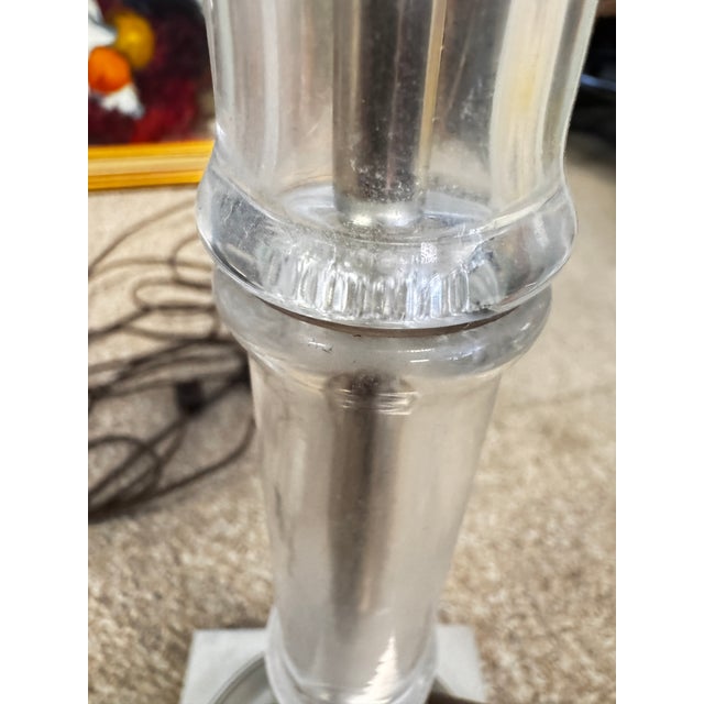 1970s Chapman Metal Palm Tree Hollywood Regency Style Table Lamps - A Pair For Sale In Chicago - Image 6 of 9