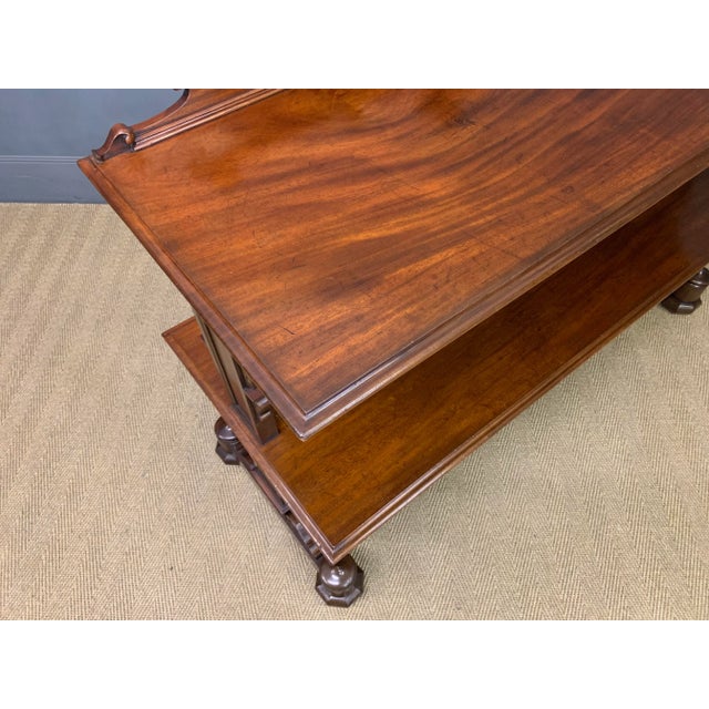 Large Victorian Mahogany Buffet, 1850 For Sale - Image 9 of 12