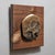 Contemporary Flat Skull by Dana Younger | Bronze and Walnut sculpture of a flat skull design For Sale - Image 3 of 4