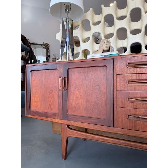 Wood Vintage G-Plan Teak Credenza For Sale - Image 7 of 10
