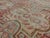 Antique Kerman Carpet, Handmade Persian Rug Wool Carpet Lt Blue, Beige and Coral For Sale - Image 11 of 18