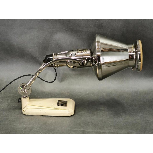 1930s Bauhaus Medical Lamp from Hanau, Germany, 1930s For Sale - Image 5 of 18