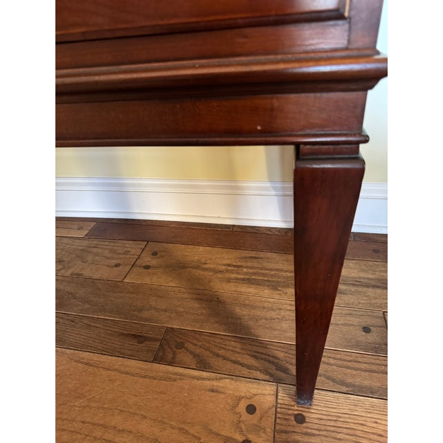 Antique English Mahogany Sideboard / Server, C. 1905 — 6 Drawers, 61″ W For Sale - Image 13 of 13