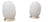Murano Glass Egg Lamps, 1970s, Set of 2 For Sale