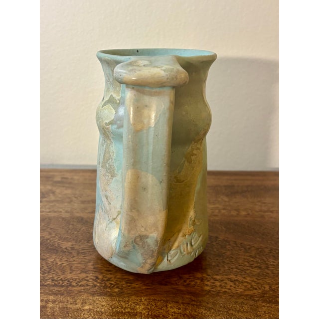 Postmodern Vintage Postmodern American Studio Ceramic Vase, Signed 1992 For Sale - Image 3 of 7