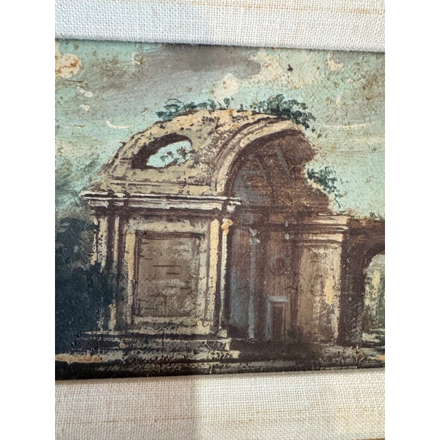 Antique Italian Oil Painting, Set /4 For Sale In Miami - Image 6 of 9