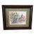 Engraving "Rue Du Tresor Quebec" by Claude Roy Signed Hand-Colored For Sale