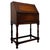 Brown Antique Early 20th Century English Jacobean Oak Bureau For Sale - Image 8 of 14
