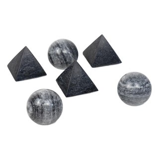 Tic Tac Toe Marble Board, White For Sale