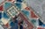 ✂ - - - - - m e a s u r e m e n t s: 4’11” x 7’4”, 150cm x 224cm, 14.30 Lbs C O L O R S Base: abrash blue Accents: dark...