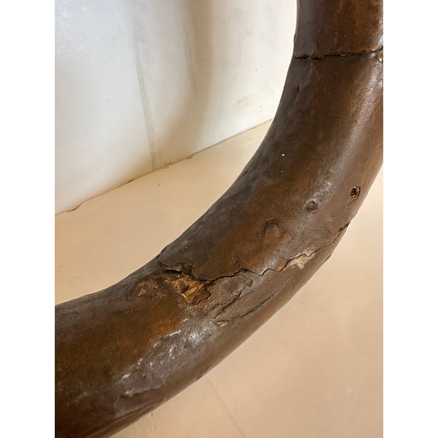 Antique Danish Hand Carved Pretzel Bakery Sign For Sale - Image 12 of 14