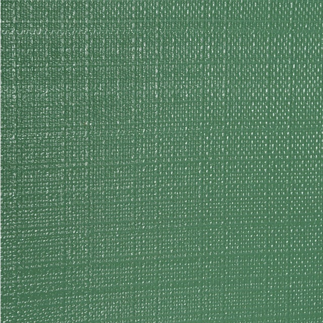 Wood Matthew Izzo Home Lowen Textured Green Linen Three Tier Console Table For Sale - Image 7 of 7