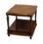 Traditional Ethan Allen Collectors Classics 22" Pecan Rectangular Accent End Table W. Olive Ash Burl Veneer 13-8512 For Sale - Image 3 of 13