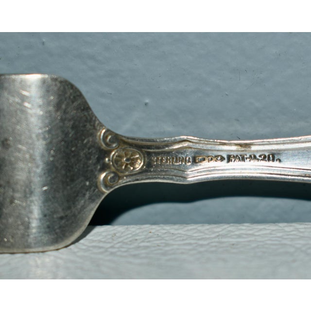 Vintage Basket of Flowers by D&h Sterling Silver Fork For Sale - Image 12 of 13