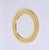 Mid-Century Golden Aluminum Round Mirror attributed to Sergio Mazza for Artemide, Italy, 1960s For Sale - Image 10 of 14