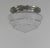 Flush mount A beautiful modernist French art deco flush mount made around 1930-1940. The base in nickel plated solid brass...