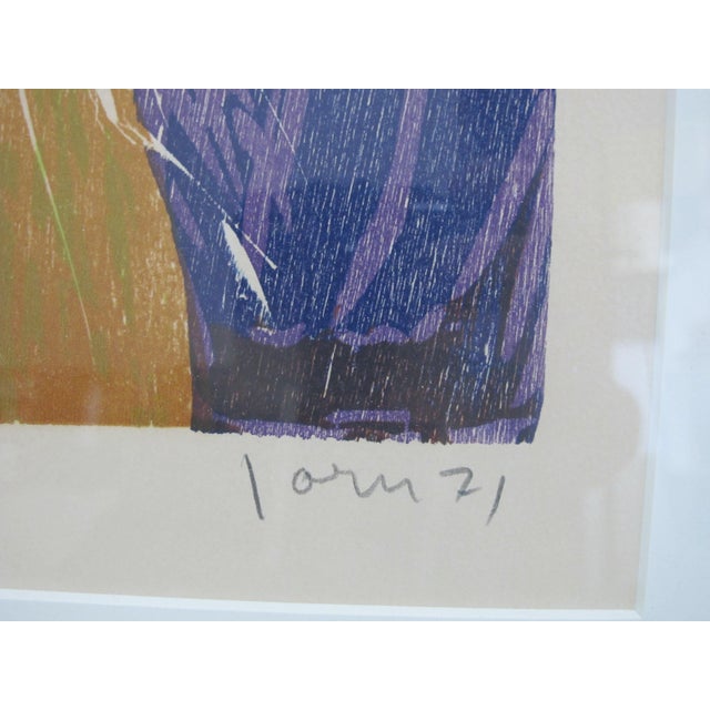 Asger Jorn Danish Abstract the Future of the Past 1971 Signed Poster Print For Sale - Image 4 of 8