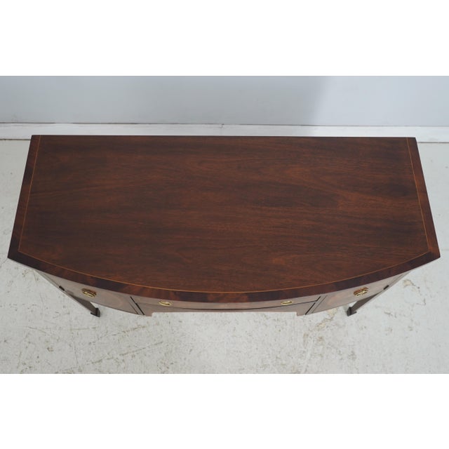 Wood Henkel Harris Mahogany Inlaid Sideboard For Sale - Image 7 of 18