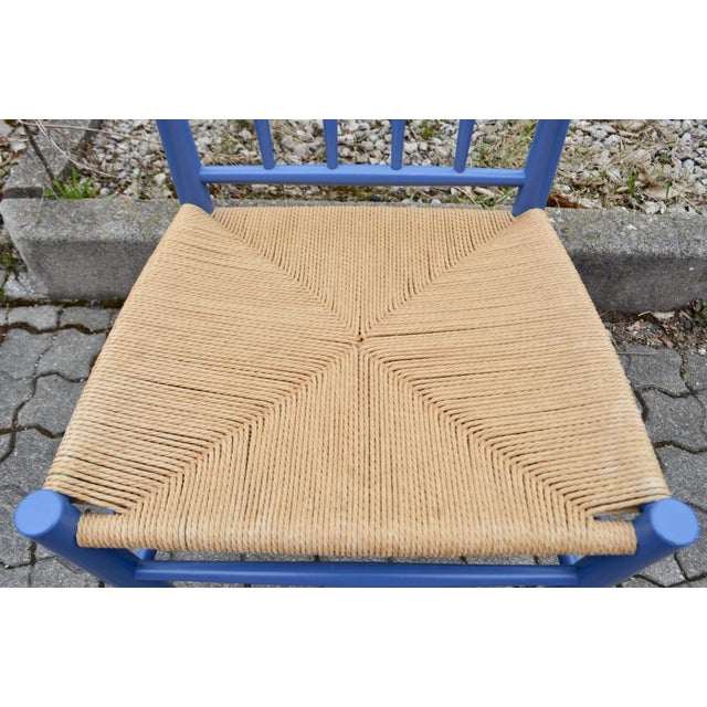 Wood Set of Modern Danish Model J-151 Beech Dining Chairs by Erik Ole Jorgensen for Kvist Mobler, 1960s For Sale - Image 7 of 18