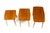 Danish Modern Mid Century Vintage Teak + Oak Nesting Tables — Set of Three — Attributed to Svend Aage Madsen For Sale - Image 12 of 15