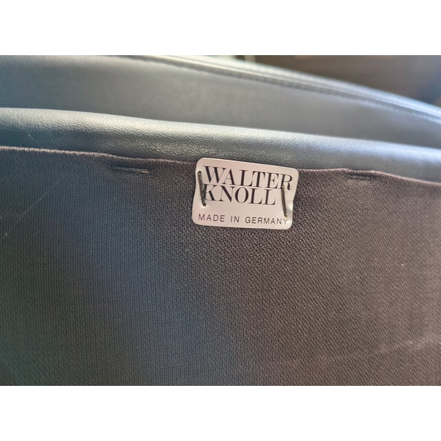 Swivel Chairs by Bernd Munzebrock for Walter Knoll, 1970s, Set of 4 For Sale - Image 6 of 12