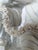 Meissen European Bisque Porcelain Figural Group With Crossed Swords Mark For Sale - Image 4 of 5