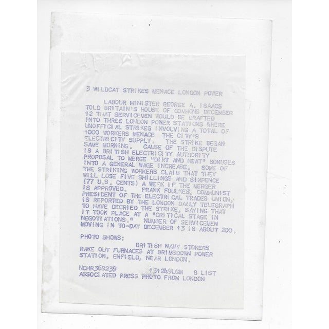 Late 1940s black and white photograph of Royal Navy sailors stoking furnaces.