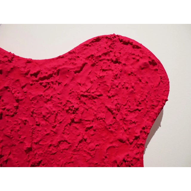 2022 “Mumbo Jumbo” Neon Pink Biomorphic Painting by Matthew Reeves For Sale - Image 11 of 13