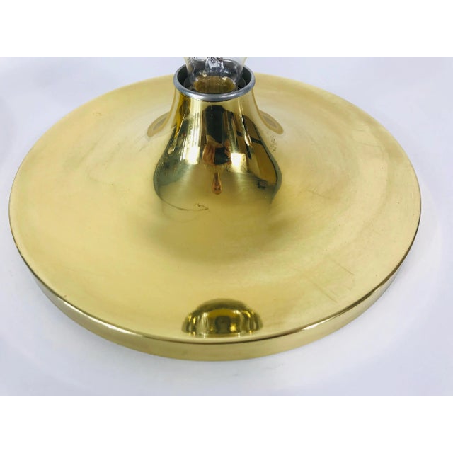 Gold 1960s Mid-Century Modern Golden Wall Lamps by Honsel Leuchten, Germany - a Pair For Sale - Image 8 of 12