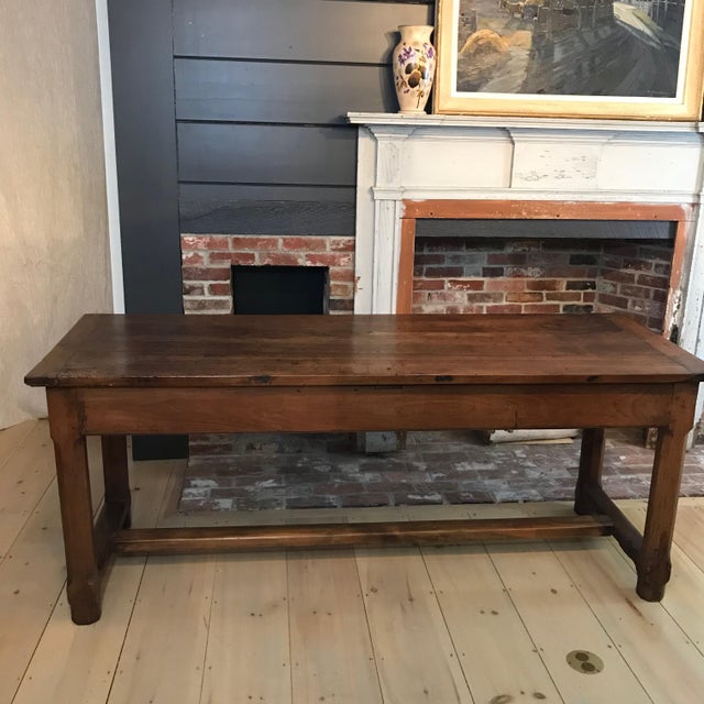 French 19th Century Walnut Farmhouse Table From Provence Chairish