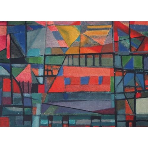 Alfred Manessier, The Construction of the Arch, Lithograph For Sale - Image 4 of 5