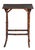 Chinoiserie Vintage Petite Tortise Bamboo Side Table For Sale - Image 3 of 11