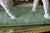 Vintage Hand-Painted English Country Grazing Sheep Sculpture on Green Plinth For Sale - Image 10 of 18