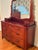Victorian 1939 Davis Cabinet Co. Lillian Russell Bedroom Suite in Collector’s Cherry – Full Set For Sale - Image 3 of 12