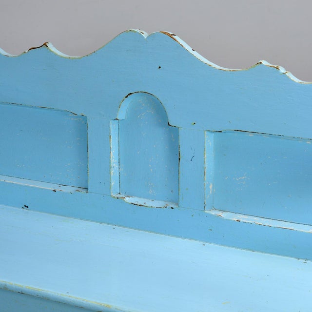 Vintage Pine Bench, 1920s For Sale - Image 13 of 16