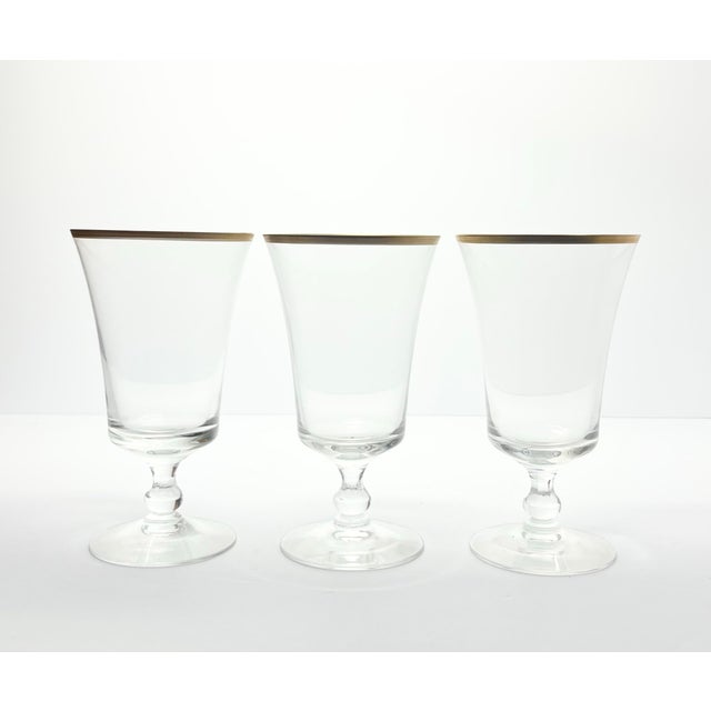 Fostoria “Richmond” Set of 3 Iced Tea Glasses 6 1/2” 12oz Signed Excellent condition. No chips, cracks, or fleabites....