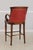 Animal Skin Hancock & Moore Red Leather Bar Stool Counter Chairs For Sale - Image 7 of 18
