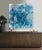 Abstract Big Blue Sea Original Painting For Sale - Image 3 of 6